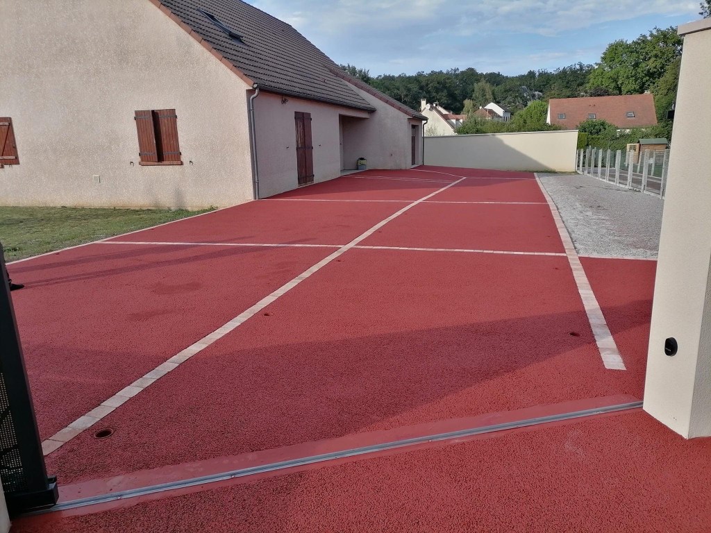 béton pour jardin, béton poreux pour jardin, béton drainant, béton drainant pour terrasses, béton pour terrasses, béton pour parking