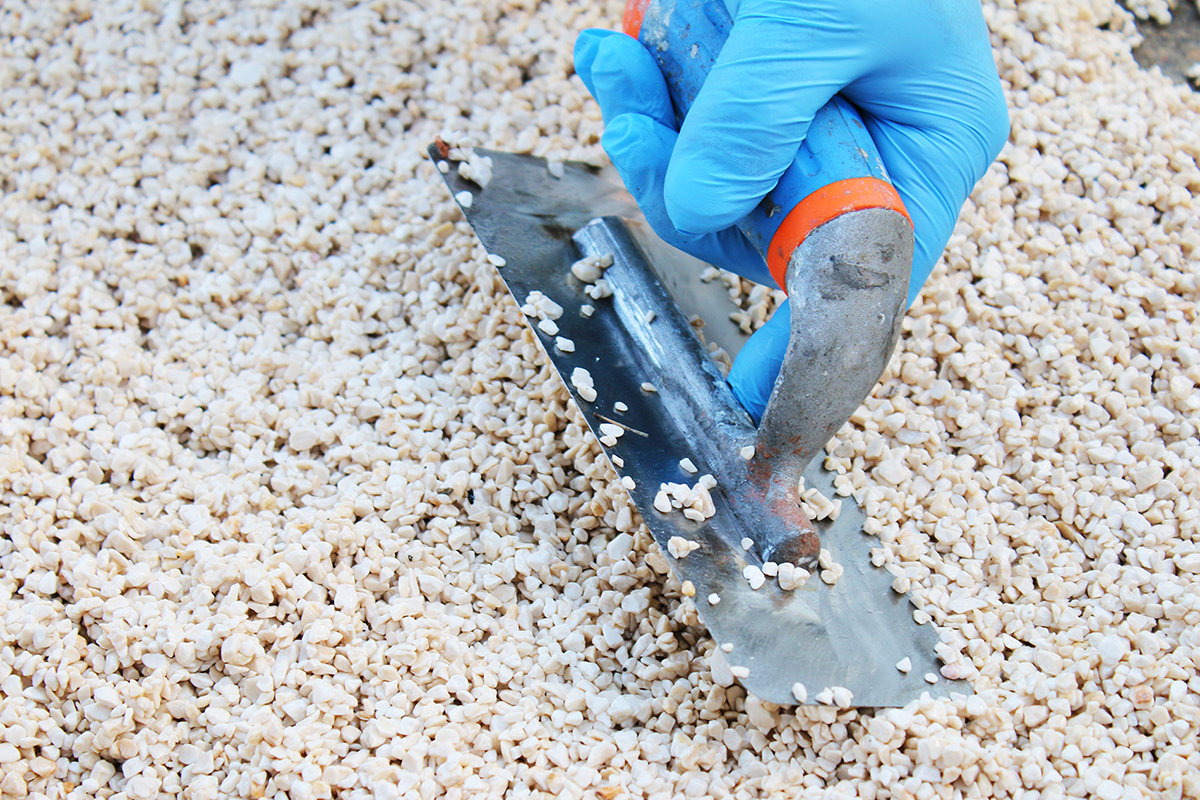 Revêtement de sols extérieurs Résine Drainante à Blois et dans le Loir-et-Cher (41)