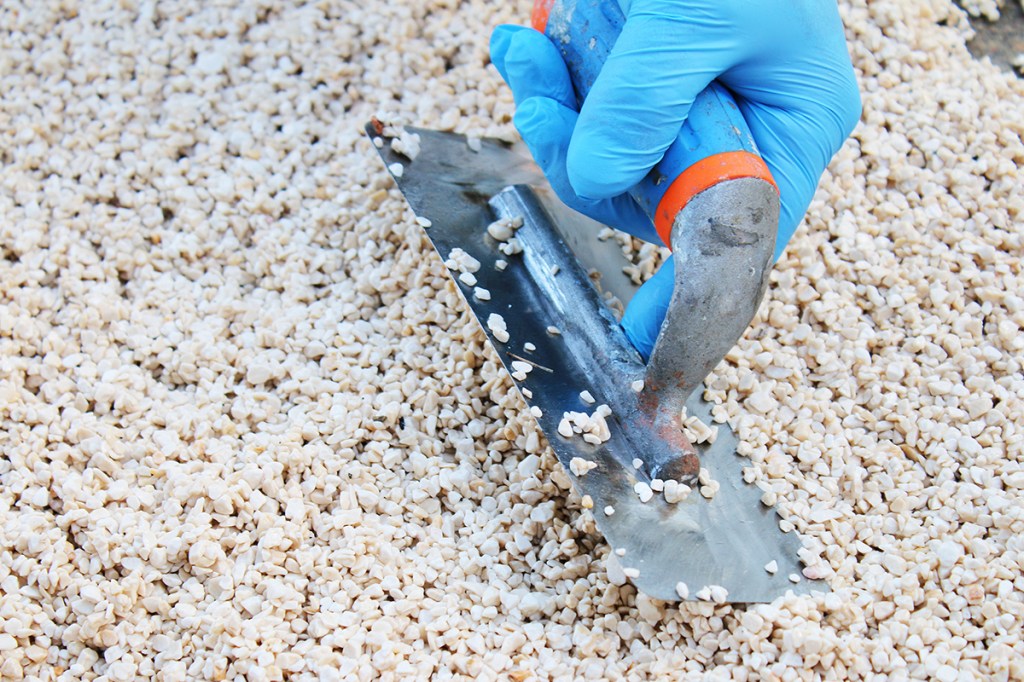 Résine-Drainant-Application